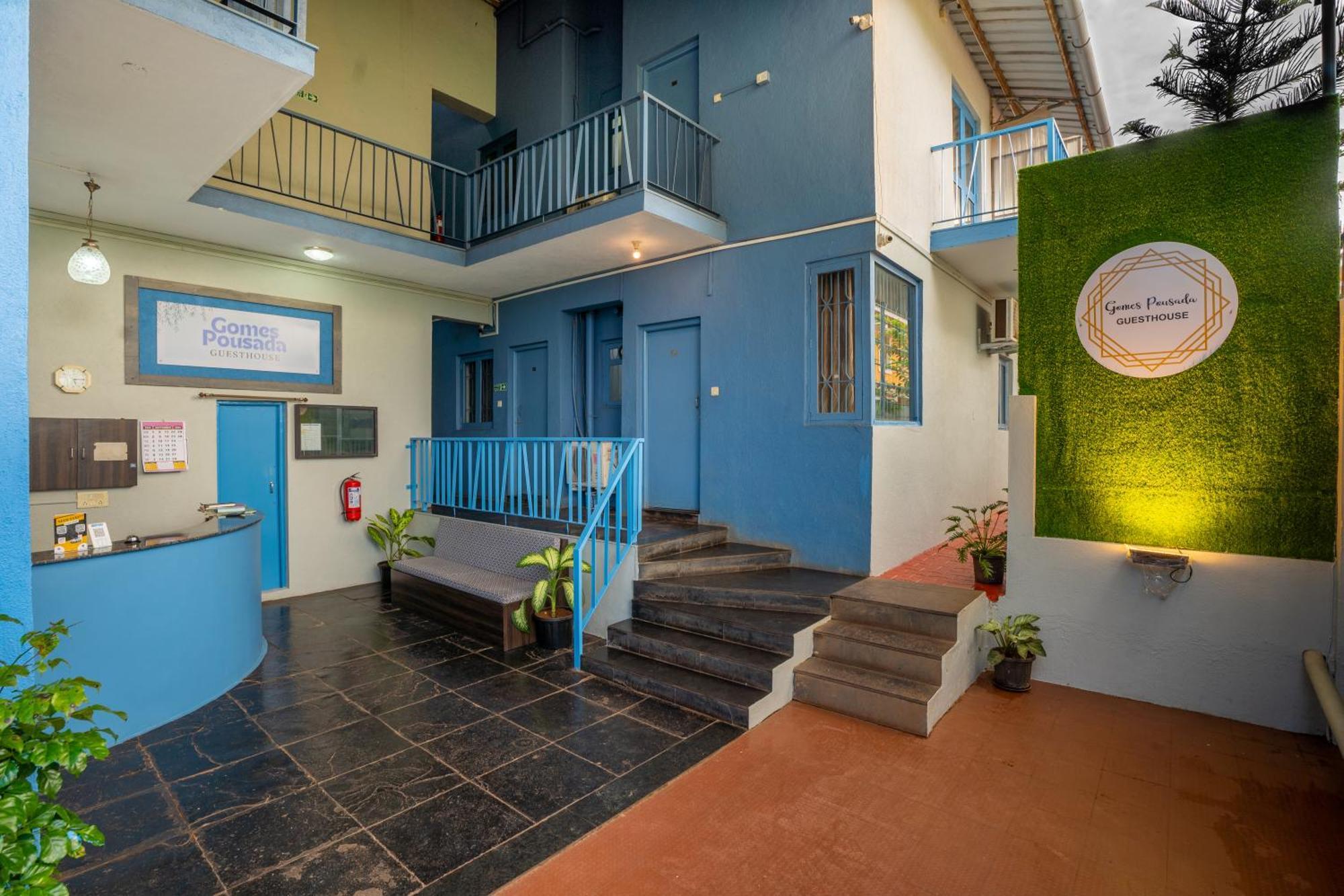 Gomes Pousada Guesthouse Goa Velha Esterno foto